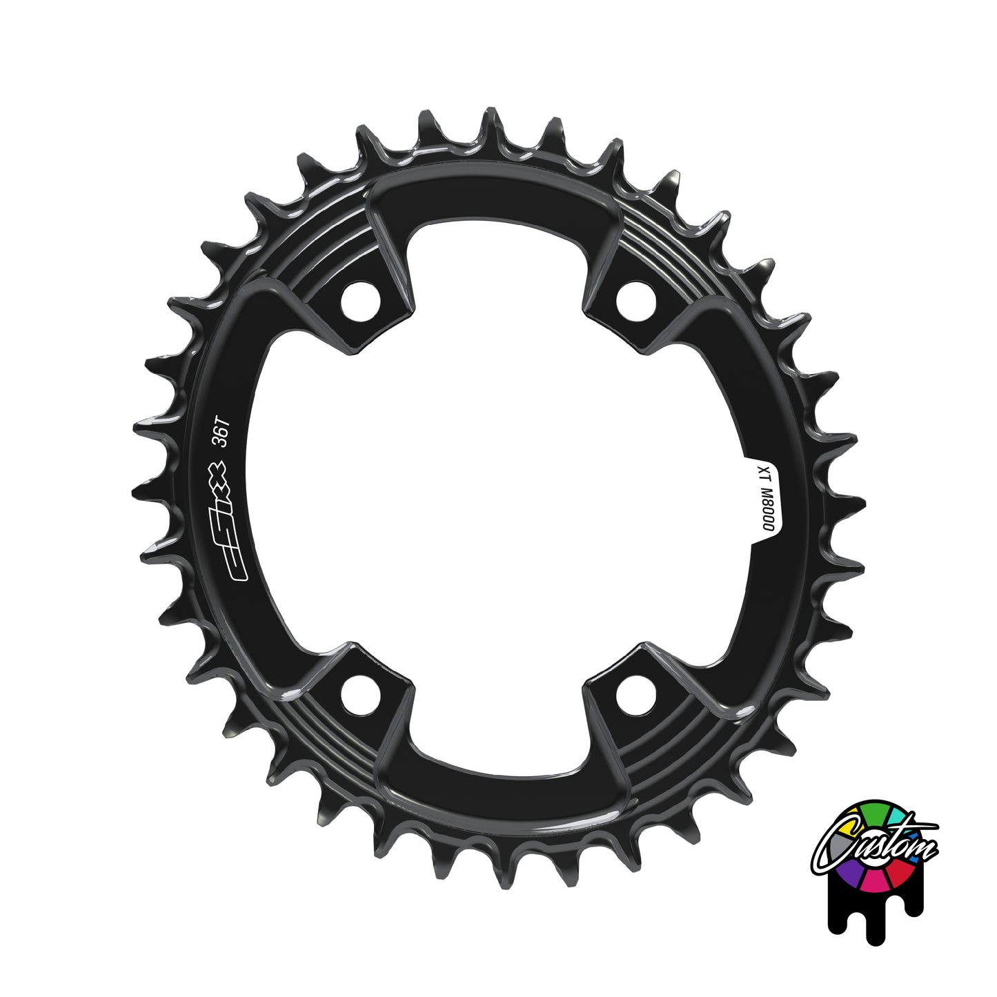 Shimano 96bcd Asymmetric - 32t-38t - Oval (M6000/M7000/M8000)