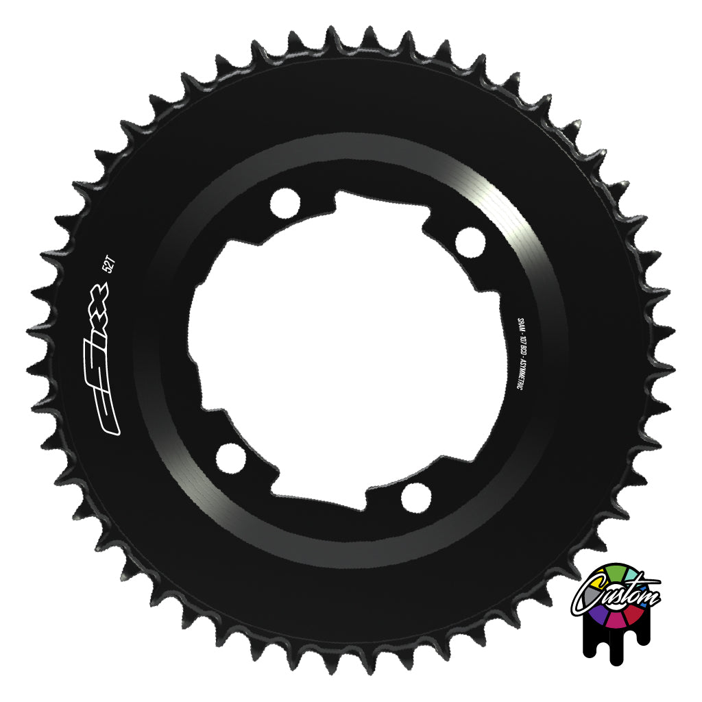 107 Spider Powermeter SpeedRing - 38t-54t - Round