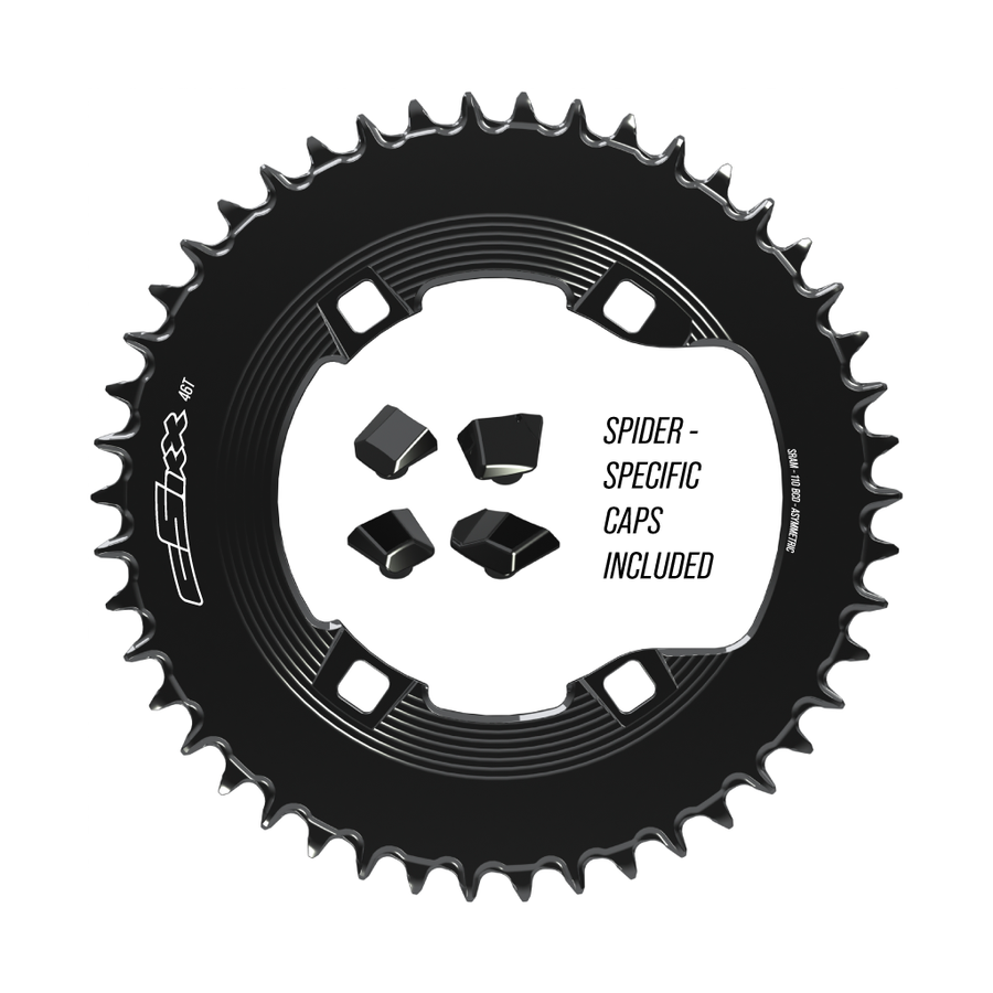 110bcd Asym 4bolt 1x Chainring